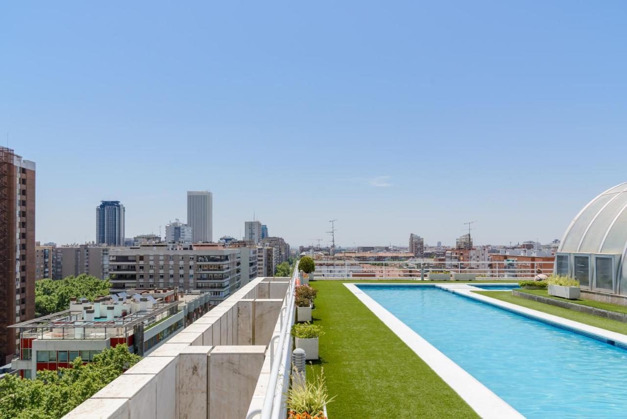 Charming Eurobuilding Skyline Madrid Apartment Bagian luar foto
